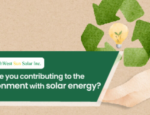 How are you contributing to the environment with solar energy?